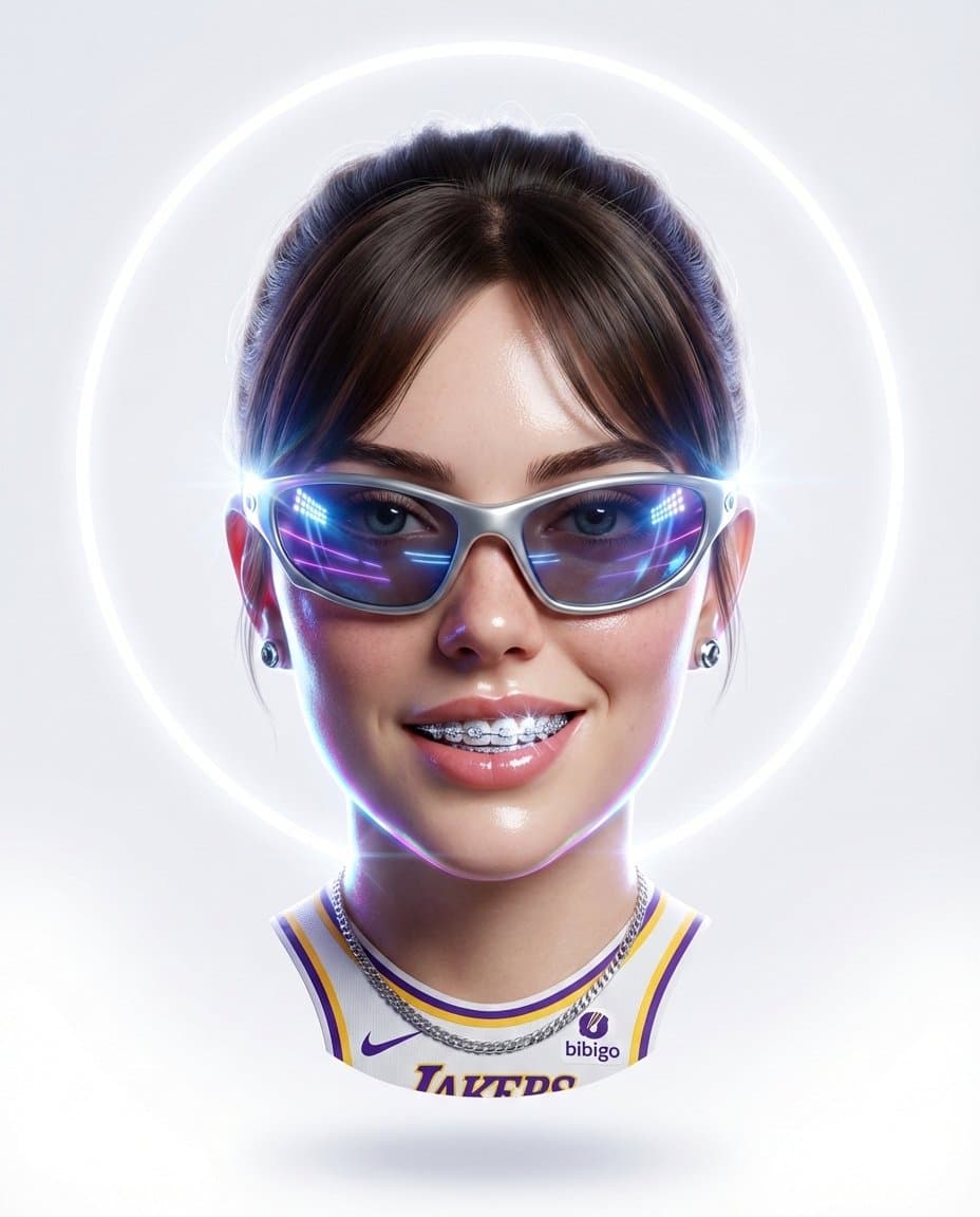 3D floating head